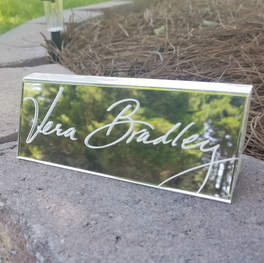 Vera Bradley display plaque